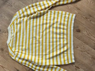 Jersey Zara Rayas M Blanco/Amarillo