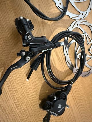 Travões Formula Cura Novos c/ Discos