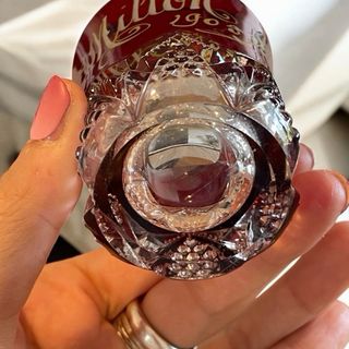 Bicchiere Ruby Flash America Antico Raro