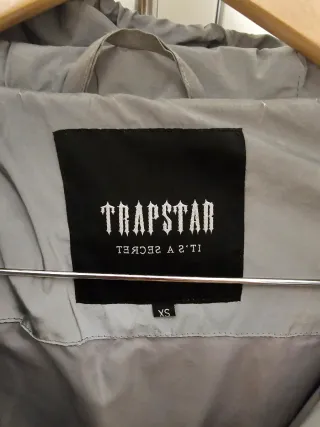 Cazadora Trapstar Reflectante Plata
