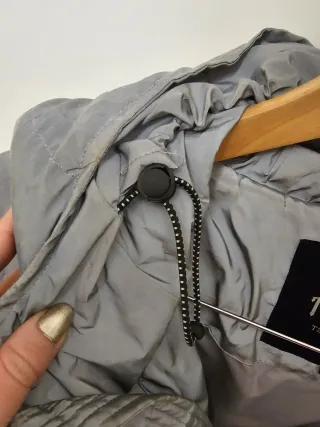 Cazadora Trapstar Reflectante Plata