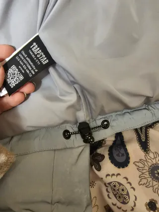 Cazadora Trapstar Reflectante Plata