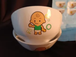 Colección 6 cuencos BP bebé cerámica