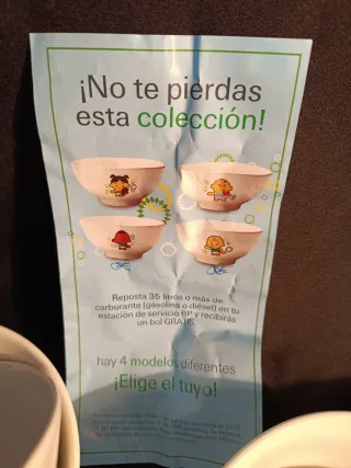 Colección 6 cuencos BP bebé cerámica