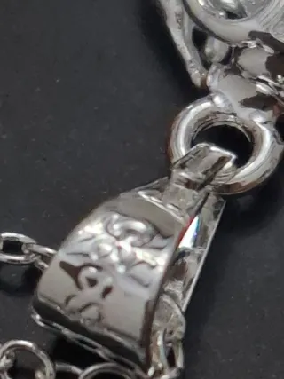 Colgante calado Plata 925 con Cadena 45cm