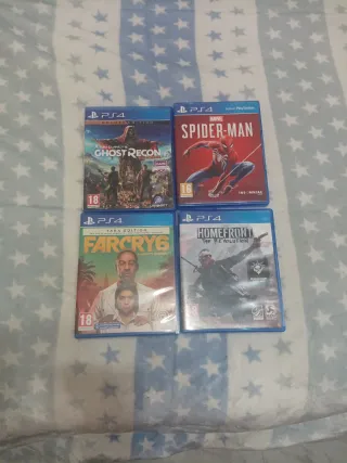 4 Giochi PS4: Spider-Man, Far Cry 6, Ghost Recon