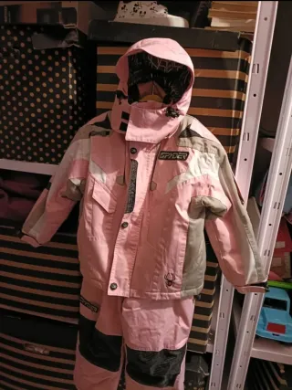 Abito da sci per bambina Spyder rosa