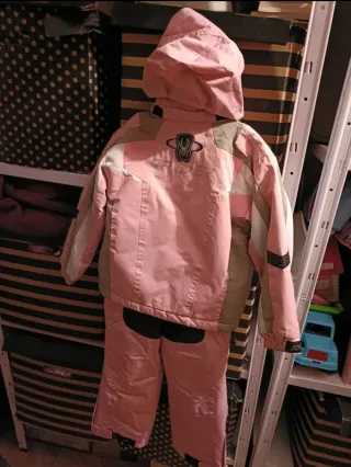 Abito da sci per bambina Spyder rosa