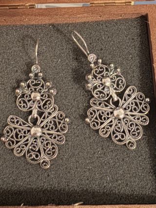 Pendientes Sapo Gallego Plata