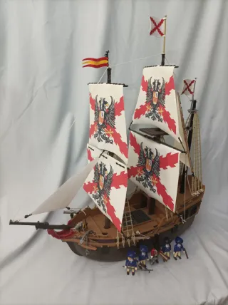 Playmobil Barco Soldados Custom