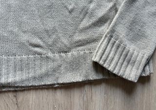 Jersey Zara Beige Cuello de Pico