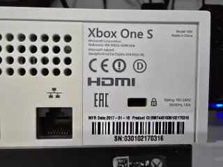 Xbox One S 500GB Blanca