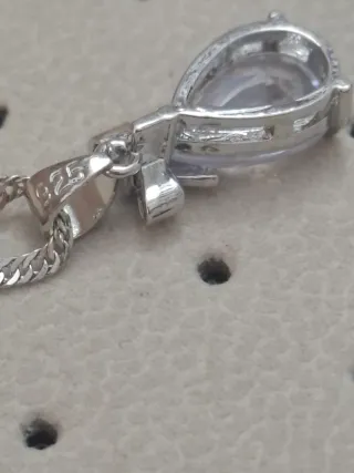 Conjunto Plata 925: Cadena 45 cm y Pendientes