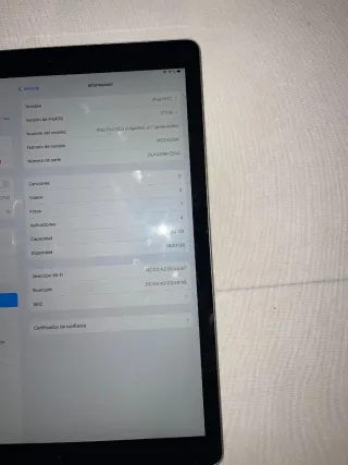iPad Pro 12.9 Negro/Plata
