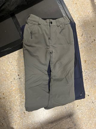 Pantalón Volcom Snowboard/Sci Grigio per Bambino