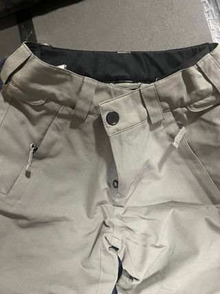 Pantalón Volcom Snowboard/Sci Grigio per Bambino
