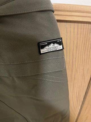 Pantalón Volcom Snowboard/Sci Grigio per Bambino