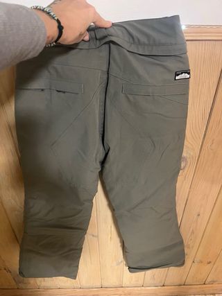 Pantalón Volcom Snowboard/Sci Grigio per Bambino