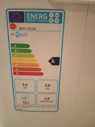 Aire Acondicionado Portátil Blanco