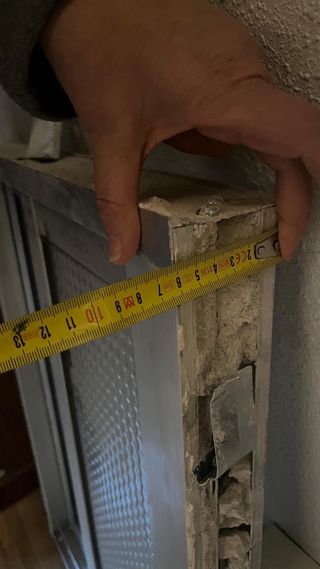 Ventana corredera de aluminio