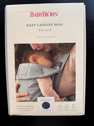 Portabebés BabyBjörn Mochila Porta Bebé