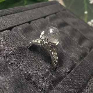 Anillo Acero Inoxidable Labradorita Natural