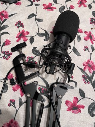 Micrófono Gaming Negro