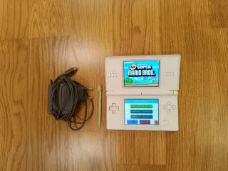 Nintendo DS Lite Bianca + Giochi Mario Sonic Olimpici