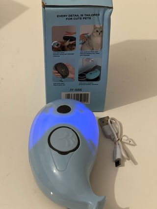 Cepillo Vapor Gatos y Perros 3 en 1