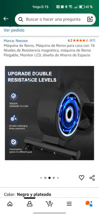 Macchina da Remo Neezee Pieghevole