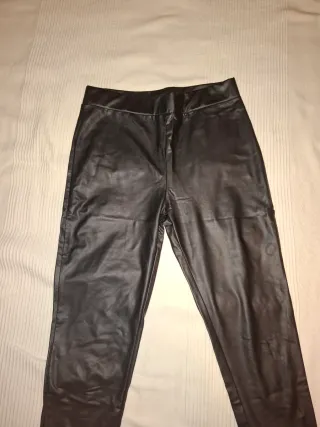 Mallas efecto piel negras