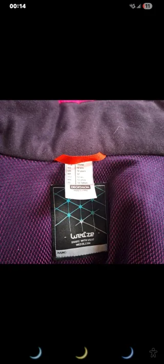 Giacca sci bambina 12 anni Decathlon