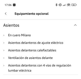 Asientos Deportivos Cuero Audi B9