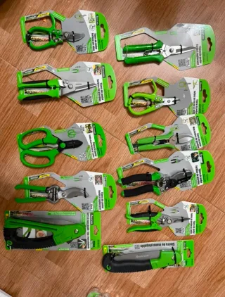 Kit Jardinería Bossram: Tijeras y Sierra