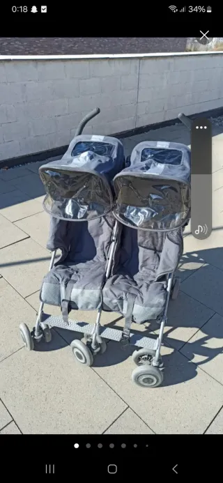 Silleta gemelar Maclaren