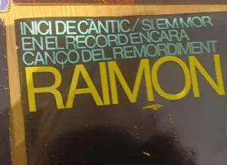 Lote 4 Singles Vinilo Raimon