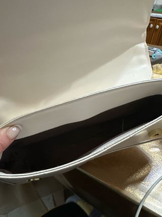 Borsa a spalla XM & BAGS bianca