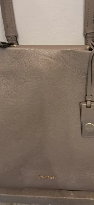 Borsa tote Calvin Klein marrone