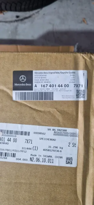 Llantas originales Mercedes-Benz GLE 53 AMG