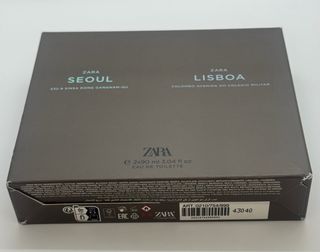 Confezione di profumi Zara SEOUL + LISBOA 2x90ml