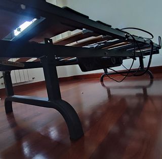 Cama articulada + colchón + mando 80x190