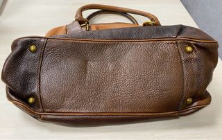 Borsa Prada in pelle marrone