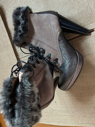 Botines Hispanitas tacón alto