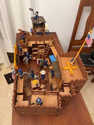 Playmobil Western Fort Glory 3806 - +Figuras Adic
