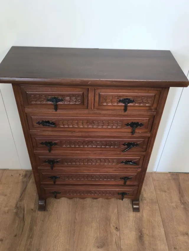 MUEBLE RECIBIDOR ENTRADA CONSOLA DE MADERA