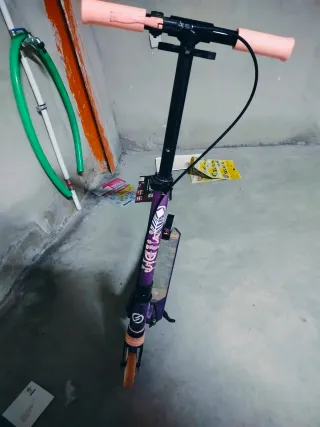 Patinete infantil morado