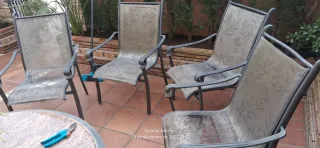 4 Sillones de jardín