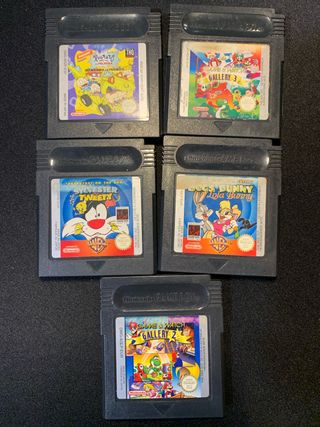 Lote 5 Juegos Game Boy Nintendo