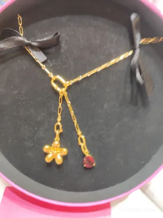 Colgante Flor Daisy Tous Oro