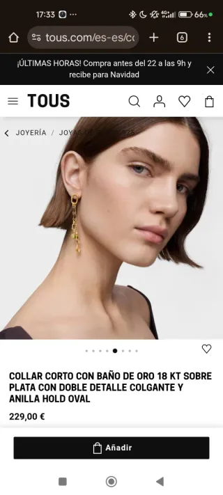 Collar y colgante Tous